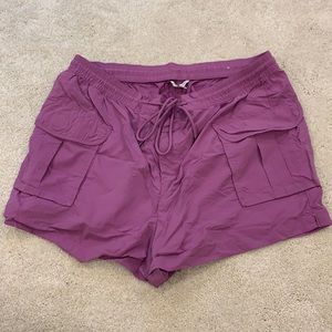 Purplish pink american eagle shorts